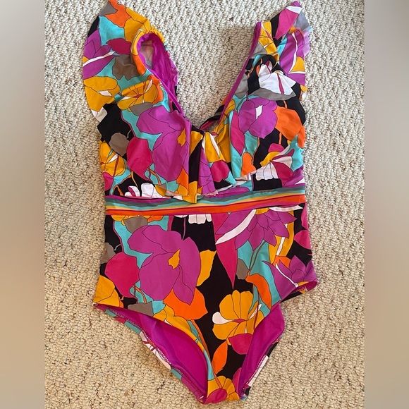 Trina Turk Bathing Suit. Worn 1 Time - Picture 3 of 3